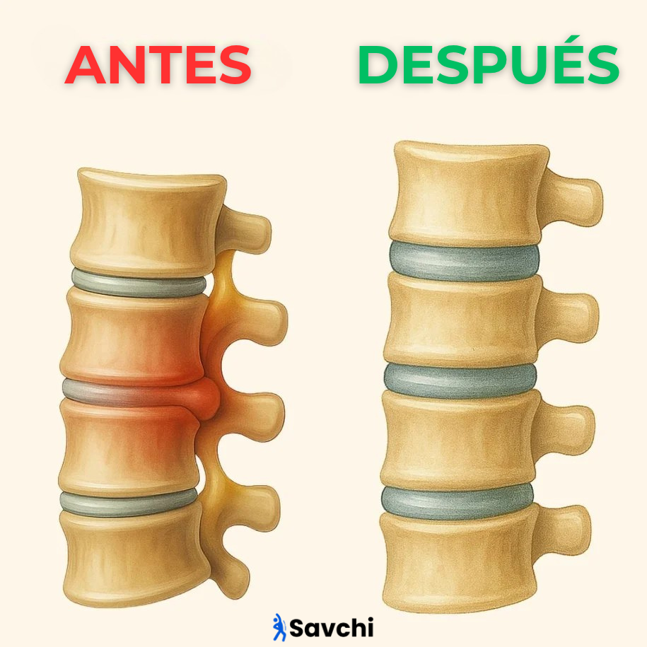 Savchi - Aparato de Masaje Lumbar Con 3 Funciones