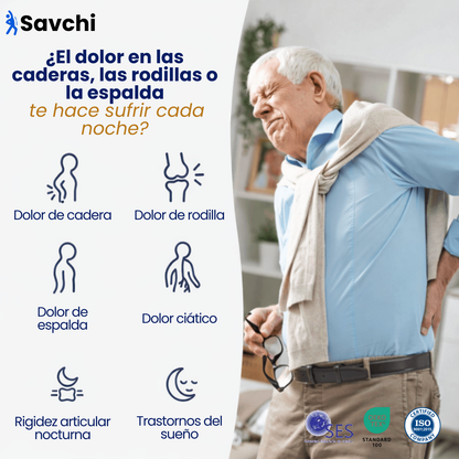 Savchi - Almohada de Soporte Para Piernas Con Memoria