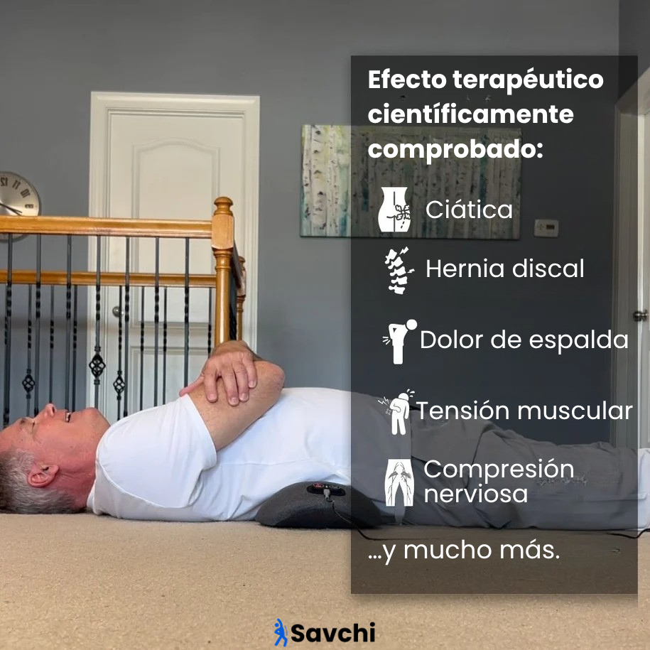 Savchi - Aparato de Masaje Lumbar Con 3 Funciones