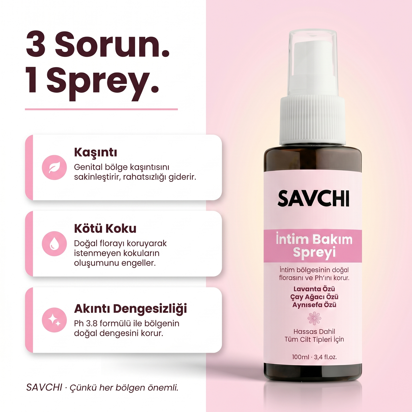Savchi- İntim Bakım Spreyi