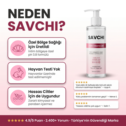 Savchi- İntim Yıkama Jeli